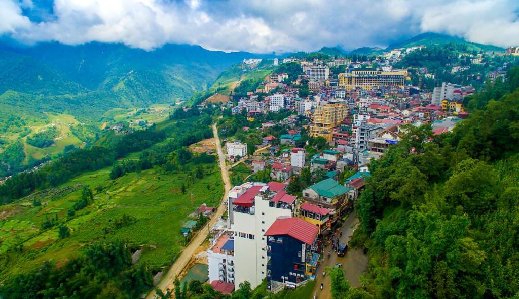 The Grand Blue Hotel Sapa Exterior foto