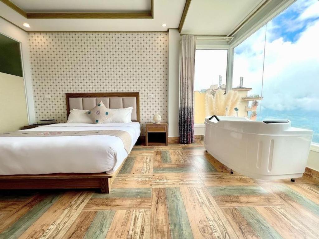 The Grand Blue Hotel Sapa Exterior foto