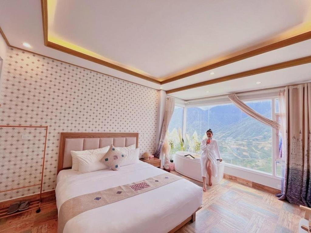 The Grand Blue Hotel Sapa Exterior foto