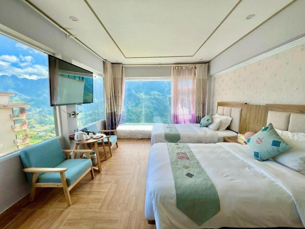 The Grand Blue Hotel Sapa Exterior foto
